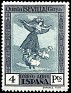 Spain 1930 Goya 4 PTS Slate And Blue Edifil 528. España 528. Uploaded by susofe